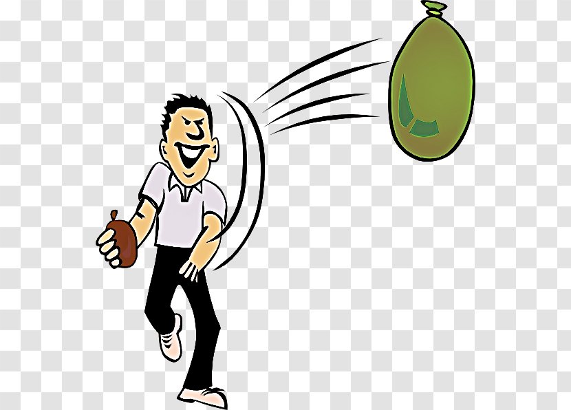Cartoon Throwing A Ball Clip Art Playing Sports Transparent PNG