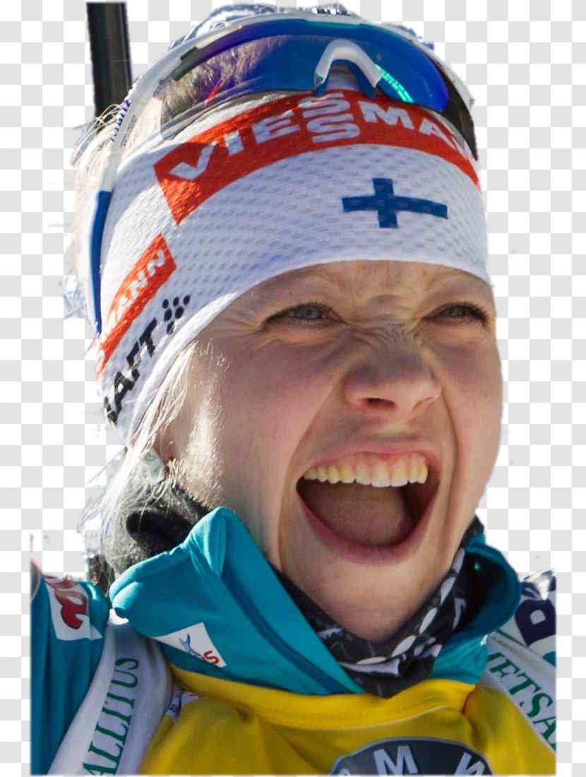 Biathlon Kaisa Mäkäräinen Bicycle Helmets Long Tail Keyword Female - Skiing - Martin Fourcade Transparent PNG