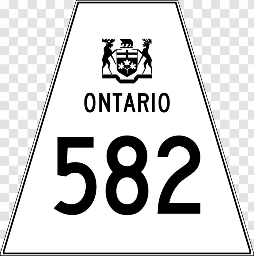 Highways In Ontario Highway 502 11 Shield - Signage - Road Transparent PNG