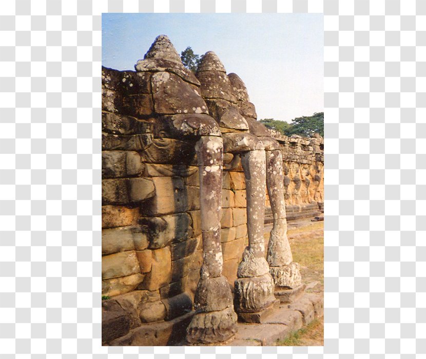 Terrace Of The Elephants Angkor Wat Banteay Srei Leper King Temple - Unesco World Heritage Site Transparent PNG