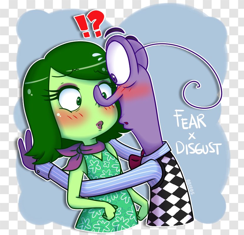 Disgust Drawing Fan Art - Organism - Inside Out Transparent PNG