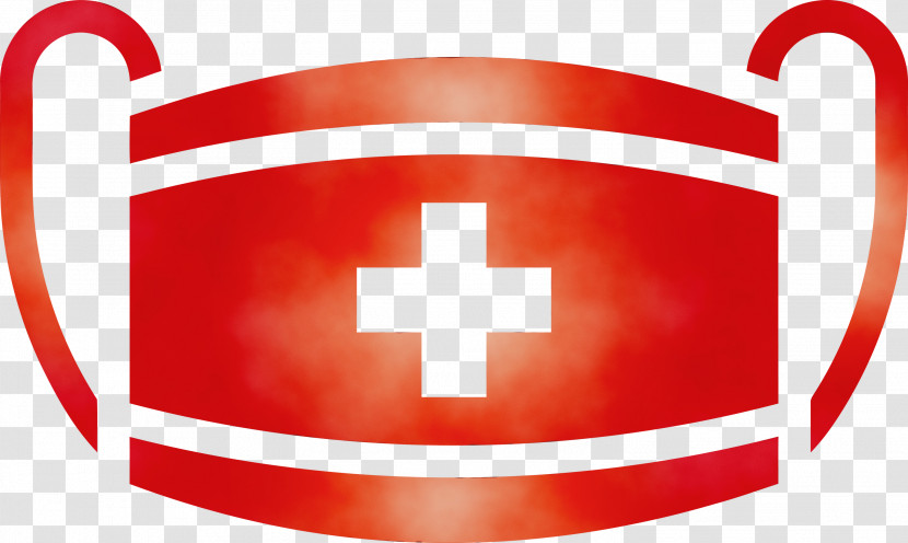 Red Flag American Red Cross Line Cross Transparent PNG