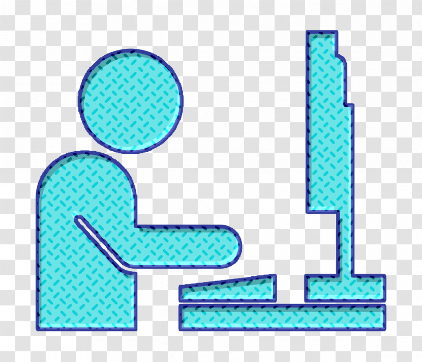 Computer Icon Computer Workers Icon Man Icon Transparent PNG