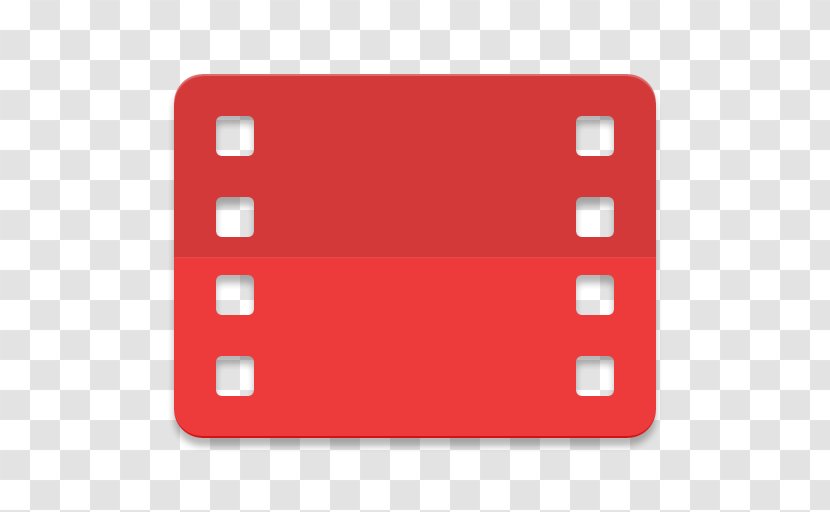 Square Red Pattern - Google - Play Movies Transparent PNG