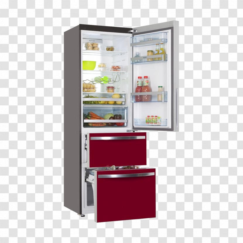 Refrigerator Freezers Kitchen Drawer Haier - Shelving Transparent PNG