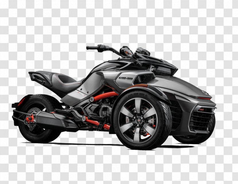 BRP Can-Am Spyder Roadster Motorcycles Three-wheeler Campagna T-Rex - Allterrain Vehicle - Motorcycle Transparent PNG