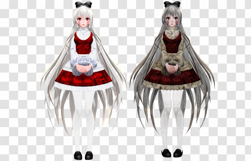 Haunted Doll Art Hatsune Miku MikuMikuDance - Fictional Character - Horror Elements Transparent PNG