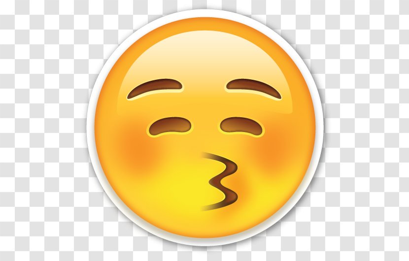 Emoji Kiss Smiley Emoticon Face Transparent PNG