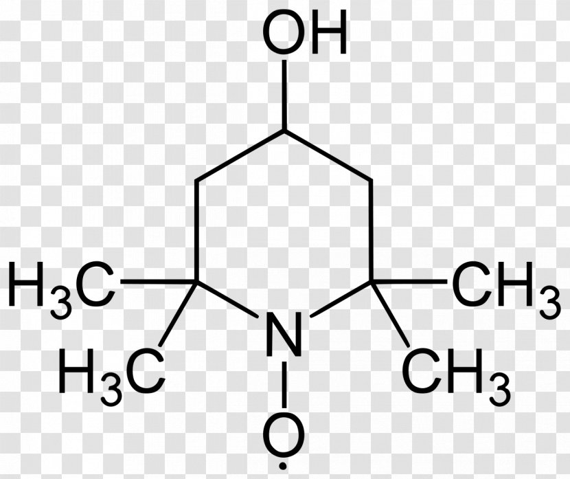 Organic Compound Chemistry 4-Hydroxy-TEMPO Chemical - 4hydroxytempo Transparent PNG