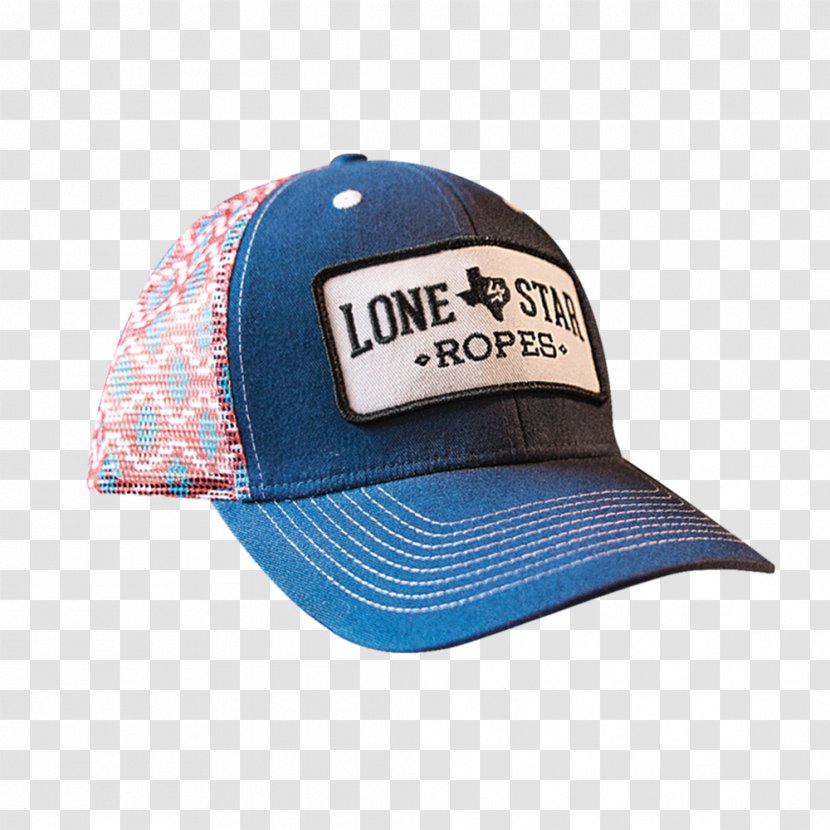 Baseball Cap Team Roping T-shirt Sleeve - Lone Star Ropes - Mesh Hat Transparent PNG