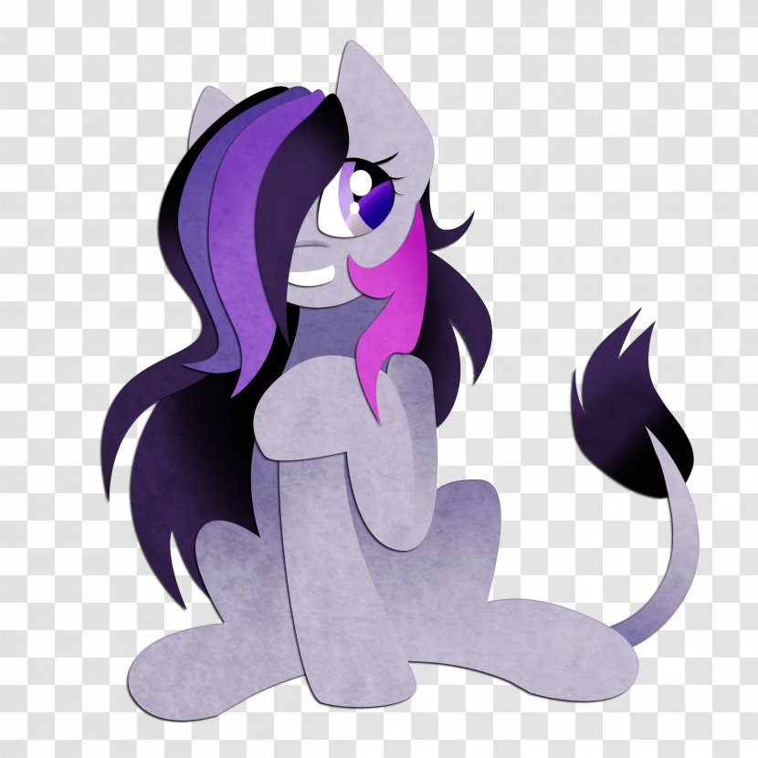 Cat Horse Cartoon Tail Transparent PNG