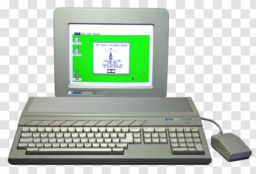 Atari ST 1040 STE Amiga - Electronics - Computer Transparent PNG