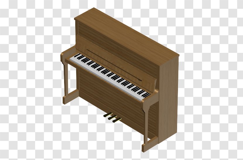 Digital Piano Electric Player Musical Keyboard - Dwg - 3ds Max Transparent PNG