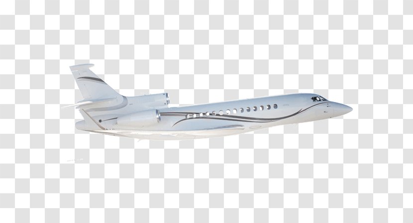 Narrow-body Aircraft Airplane Aerospace Engineering Product Design - Business Jet - Falcon 7x Transparent PNG