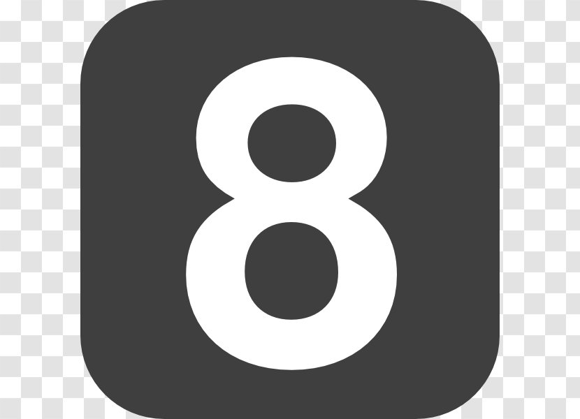 Number 8, Pershore Meaning Infinity 8 Wire - Grey Transparent PNG