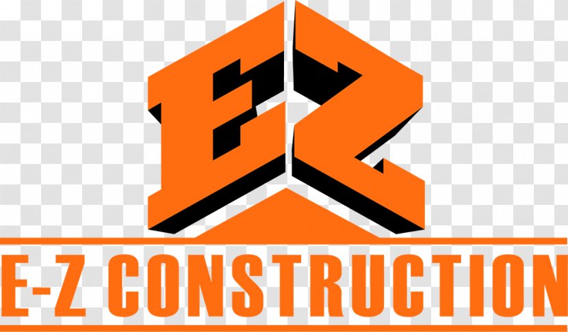 Logo E-Z Construction Co Architectural Engineering Building - Ez Transparent PNG