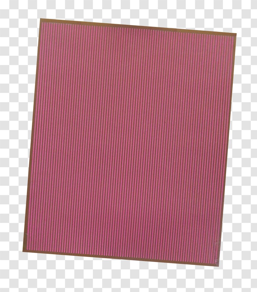 Paper Place Mats Rectangle Pink M - Listras Transparent PNG