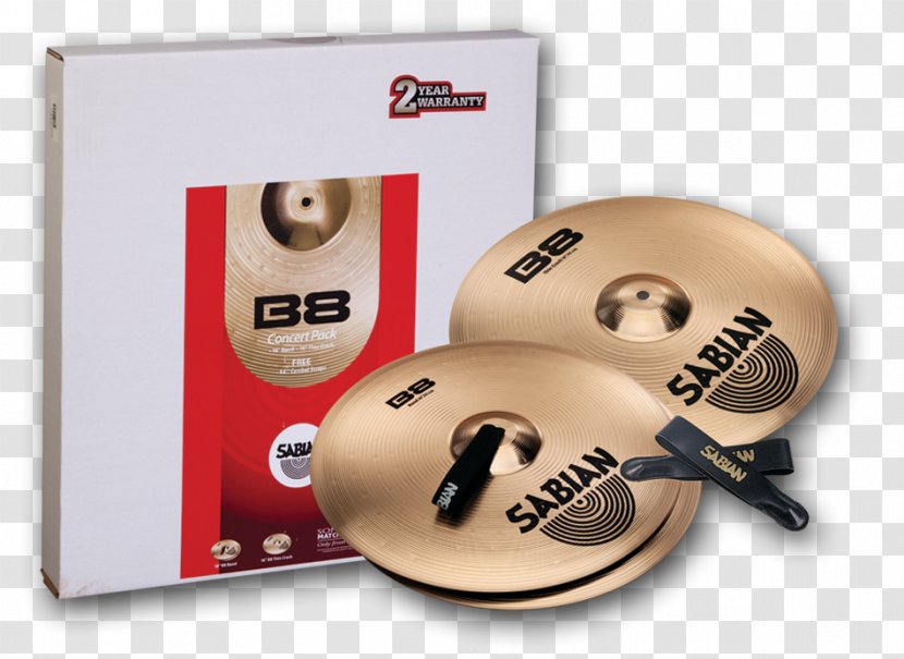 Cymbal Pack Sabian Percussion Musical Instruments - Non Skin Instrument Transparent PNG