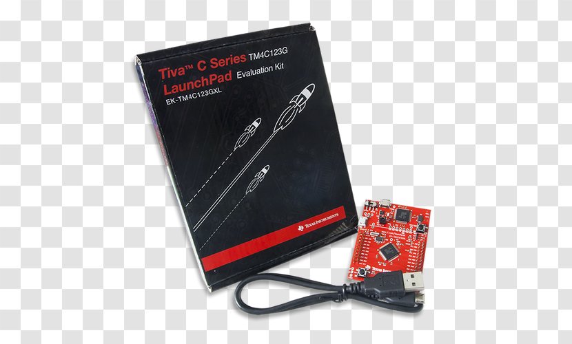 Tiva-C LaunchPad Microcontroller Electronics Texas Instruments - Microprocessor Development Board - Robot Circuit Transparent PNG