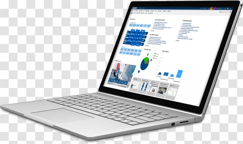 Netbook Laptop Symbio Dell Computer Hardware - Communication - Mockup Transparent PNG