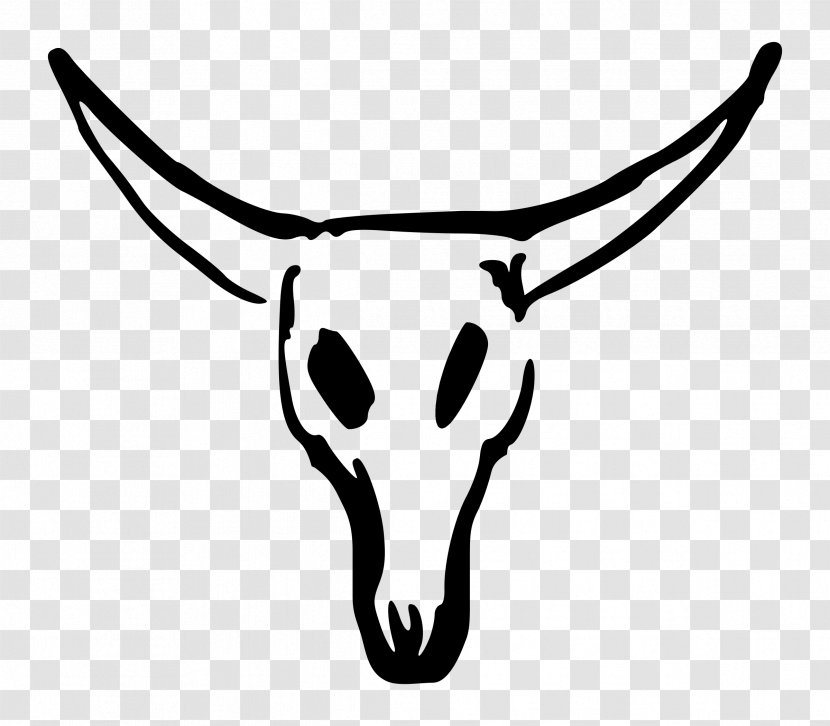 Texas Longhorn Skull Clip Art Transparent PNG