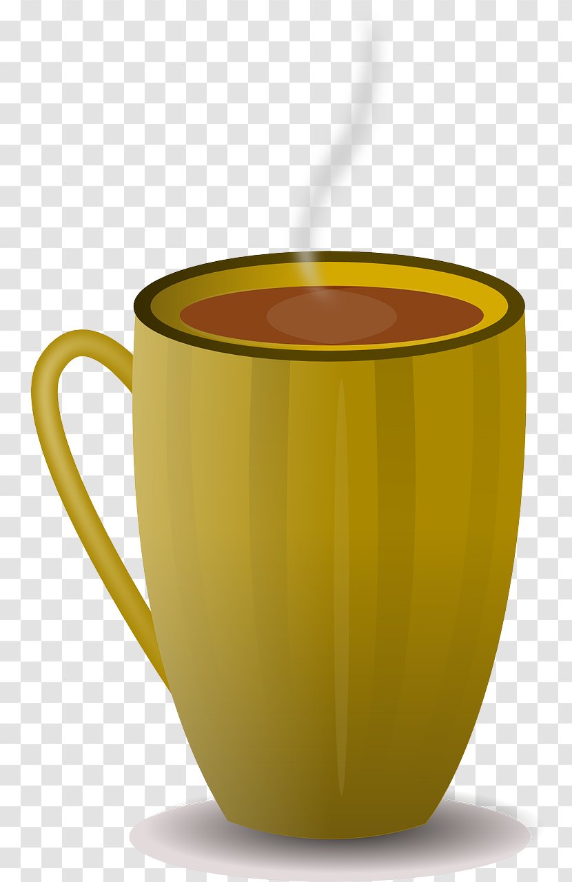 Coffee Cup Tea Cafe Clip Art - Drinkware - Hot Transparent PNG
