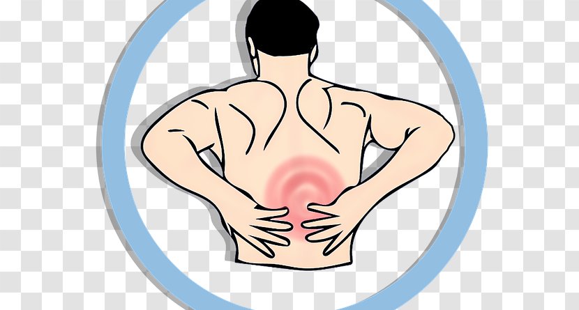 Low Back Pain Human Injury Middle Spinal Disc Herniation - Silhouette - Health Transparent PNG
