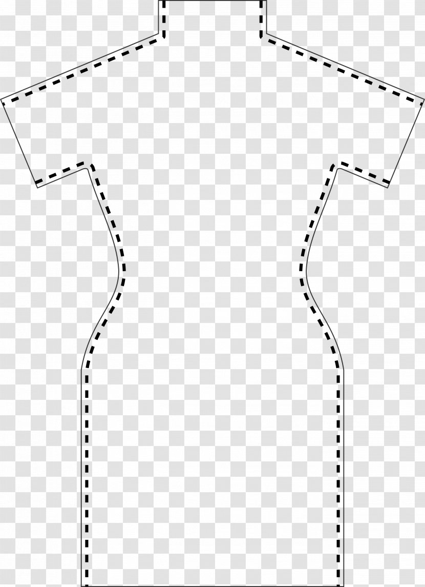 Dress Form Clothing T-shirt Paper - Diagram Transparent PNG