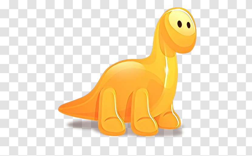 Animal Cartoon - Orange - Smile Figurine Transparent PNG