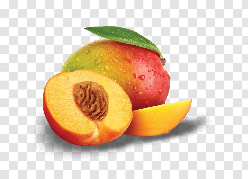 Peach Juice Coconut Water Slush Food - Mango Transparent PNG