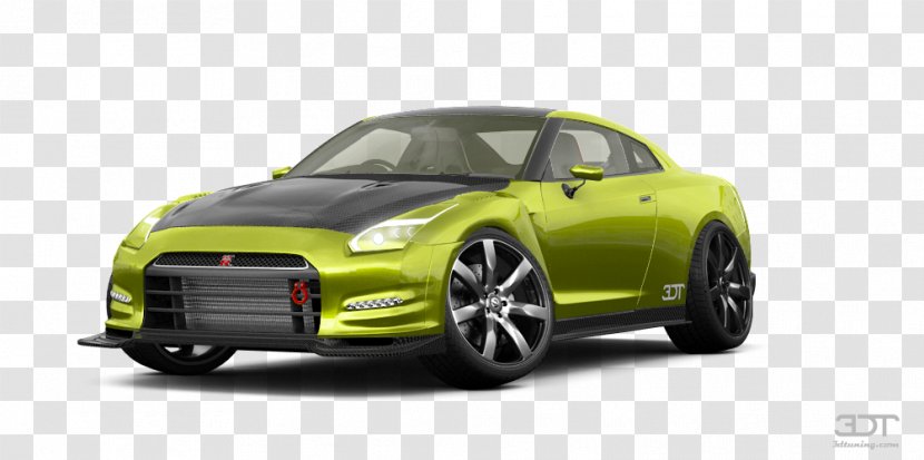 Nissan GT-R Compact Car Automotive Design - Model Transparent PNG