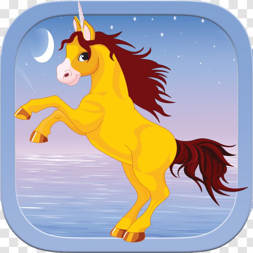 Horse Drawing Clip Art - Mythical Creature - Clouds Unicorn Transparent PNG