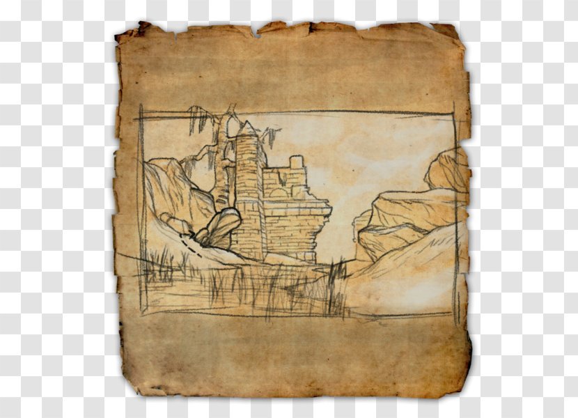 The Elder Scrolls Online Treasure Map World Buried Transparent PNG