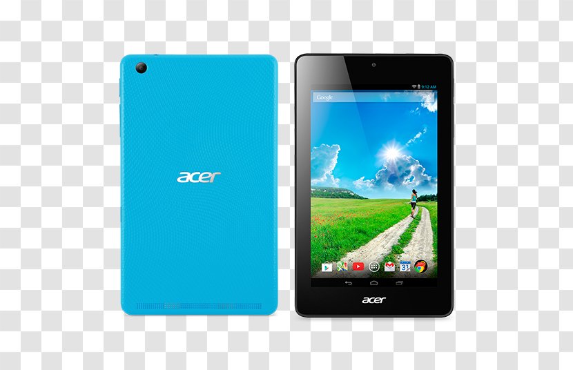 Acer Iconia One 7 B1-730 Laptop Android Touchscreen - Electronic Device Transparent PNG