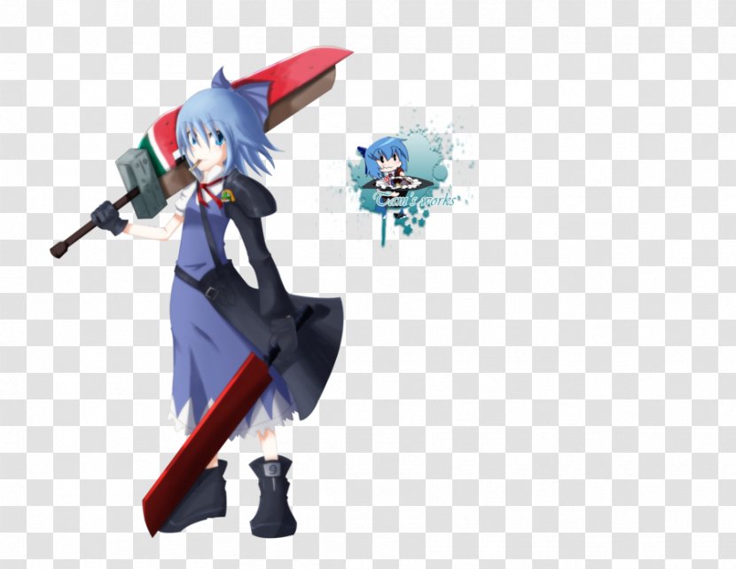 Cirno Hidden Star In Four Seasons Video Games Cosplay Character - Advent Filigree Transparent PNG