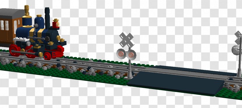Train Lego Ideas Narrow Gauge Track - Railway Transparent PNG