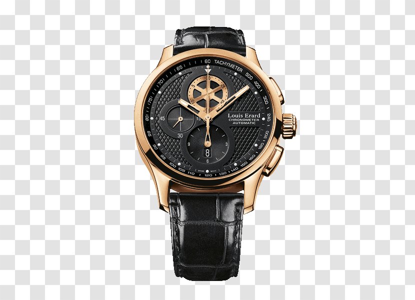 Chronometer Watch Chronograph Louis Erard Et Fils SA Clock - Brand Transparent PNG