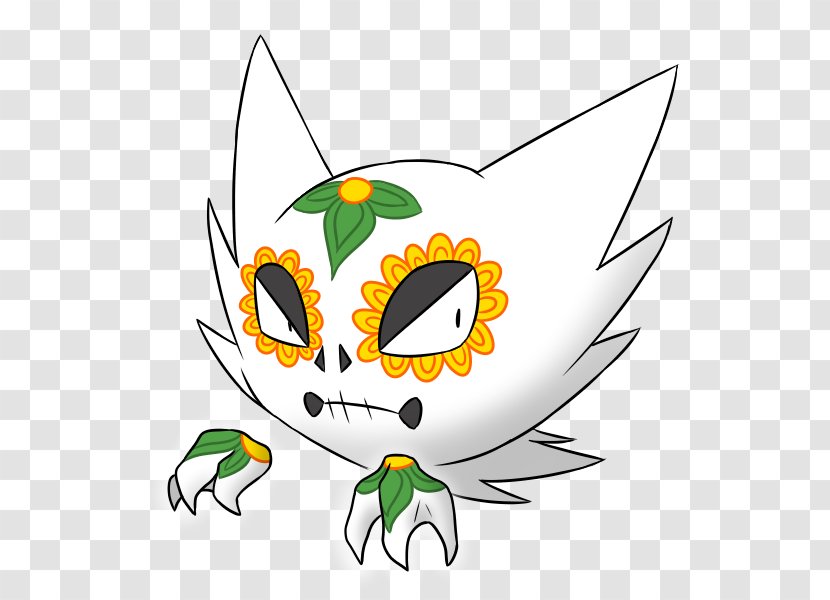 Insect Leaf Nose Clip Art - Fictional Character - Dia De Los Muertos Transparent PNG