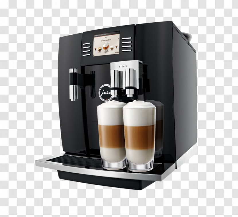 Latte Macchiato Espresso Coffee Cappuccino - Jura Giga X7 Professional Transparent PNG