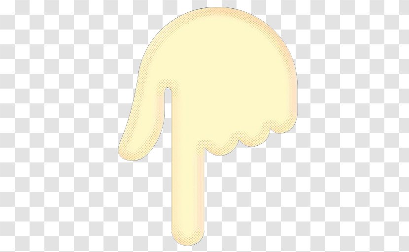 Yellow Dairy Finger - Pop Art Transparent PNG