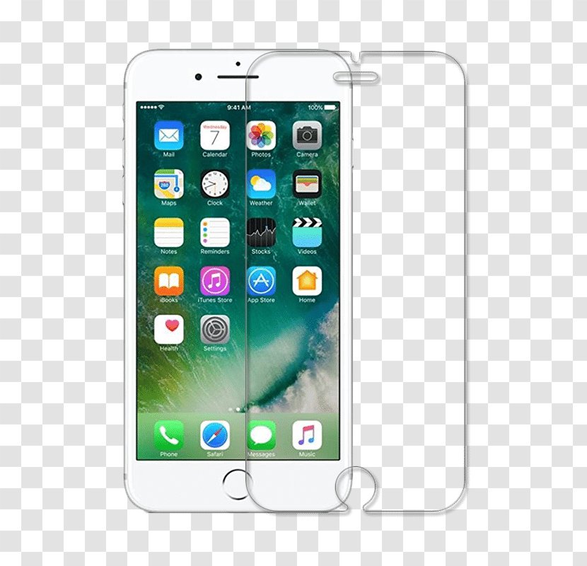 IPhone 7 Plus 8 6s Telephone Screen Protectors - Electronics - Tempered Transparent PNG