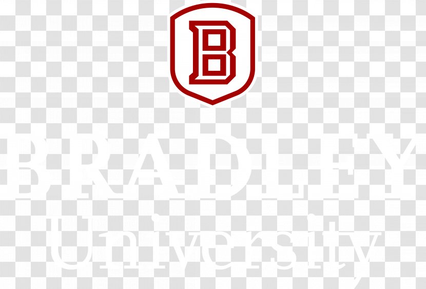 Bradley University Logo Brand Red Braves - Universal Transparent PNG