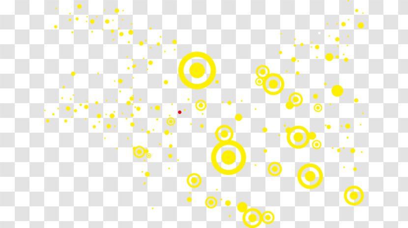 Yellow Area Font - Geometric Circle Transparent PNG