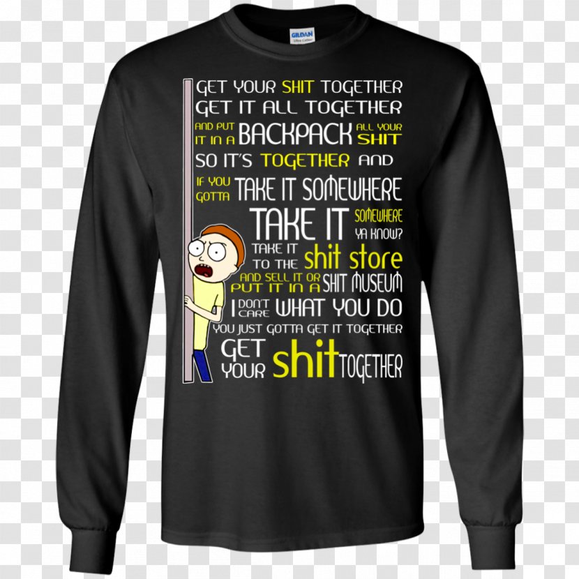 T-shirt Hoodie Sleeve Top - Sweatshirt - Get Together Transparent PNG