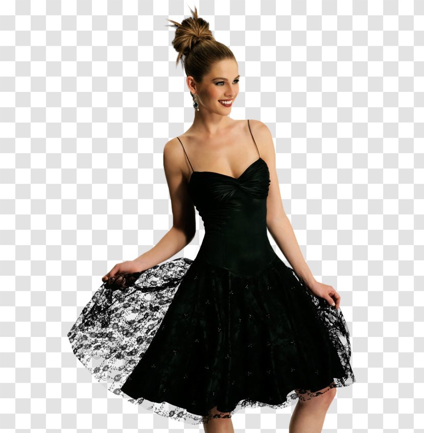 Little Black Dress Prom Ball Gown Transparent PNG