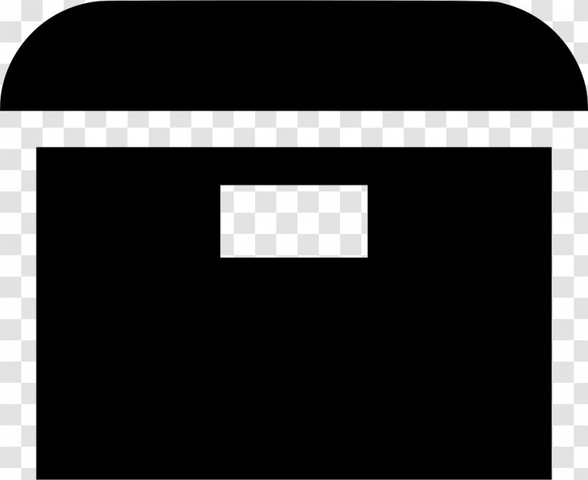 Rectangle Black And White - Button - Packaging Labeling Transparent PNG