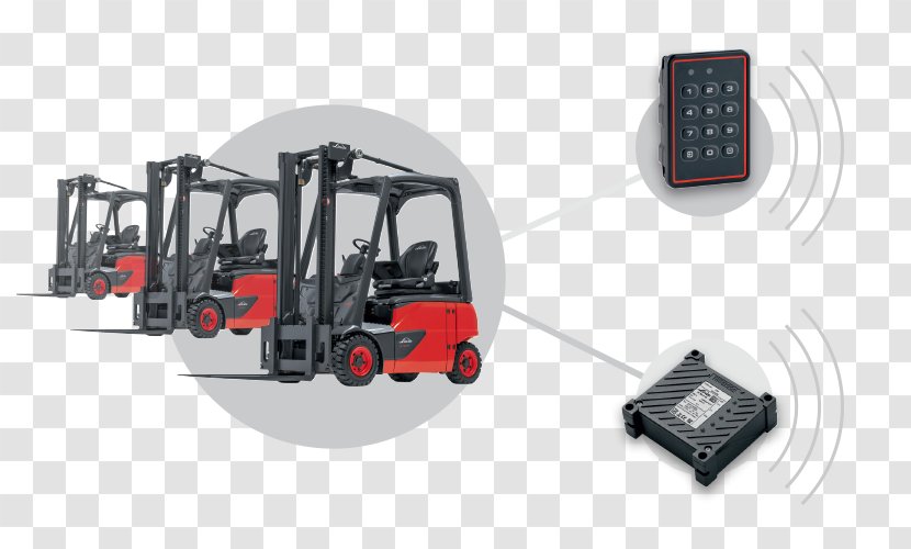 Forklift CAN Bus Computer Hardware The Linde Group Truck - Can - Fork Lift Ignition Switch Transparent PNG
