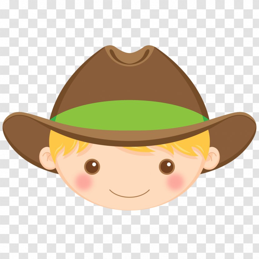 Cowboy Hat Clip Art Image - Headgear Transparent PNG