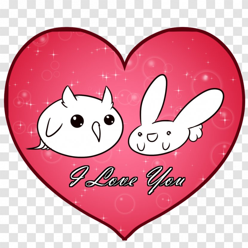 Valentine's Day Snout Animated Cartoon - Watercolor Transparent PNG