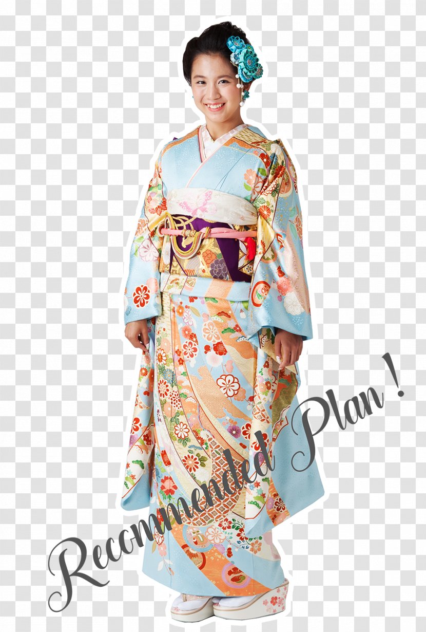 Kimono Robe Woman Dress Female - Day Transparent PNG